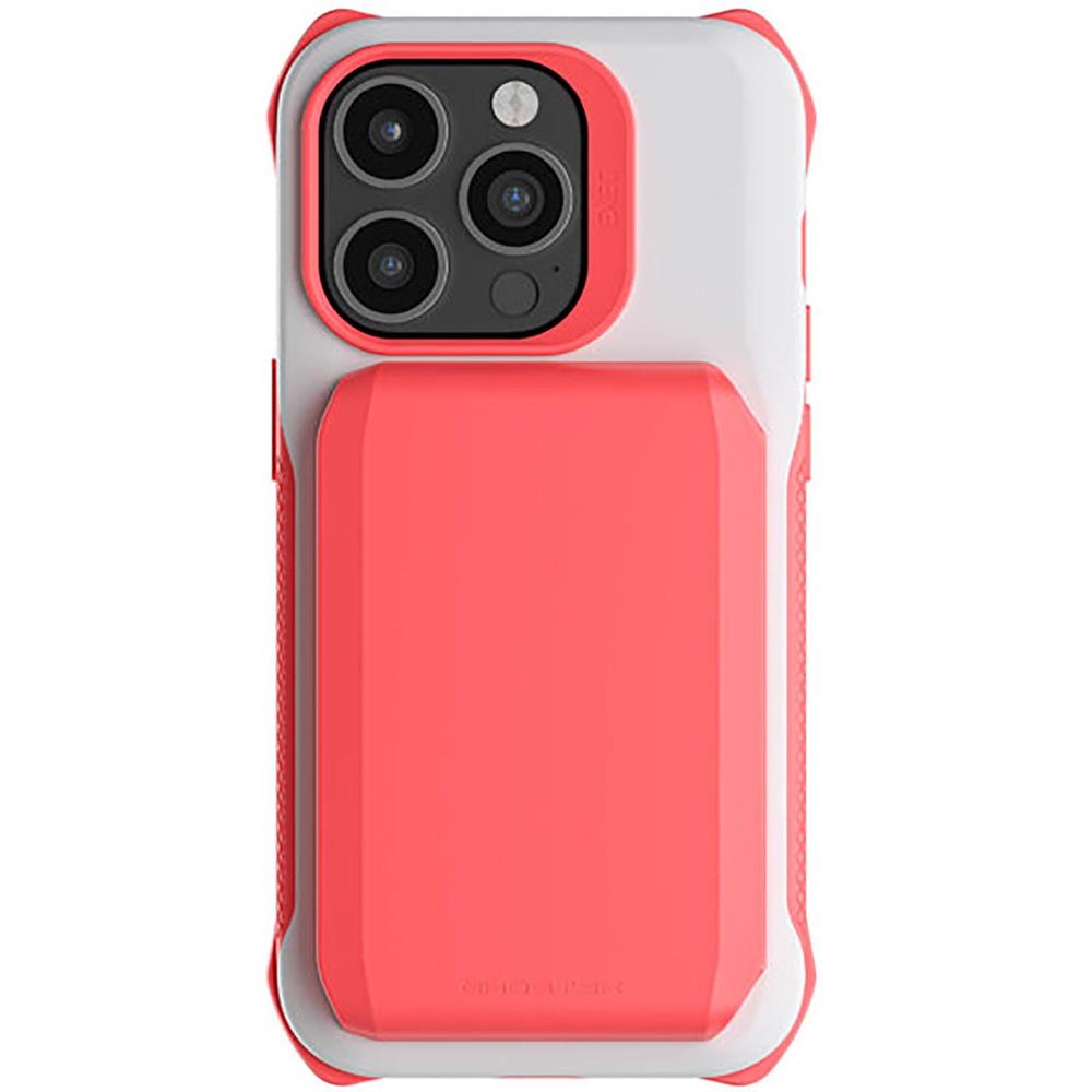 Foto 3 pulgar | Funda para iPhone 14 Pro Max Ghostek GHOCAS3229 color Rosa con Porta Tarjetas