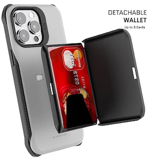 Foto 3 | Funda Ghostek GHOCAS3222 color Gris para iPhone 14 Pro con Porta Tarjetas