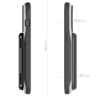 Foto 8 | Funda Ghostek GHOCAS3222 color Gris para iPhone 14 Pro con Porta Tarjetas