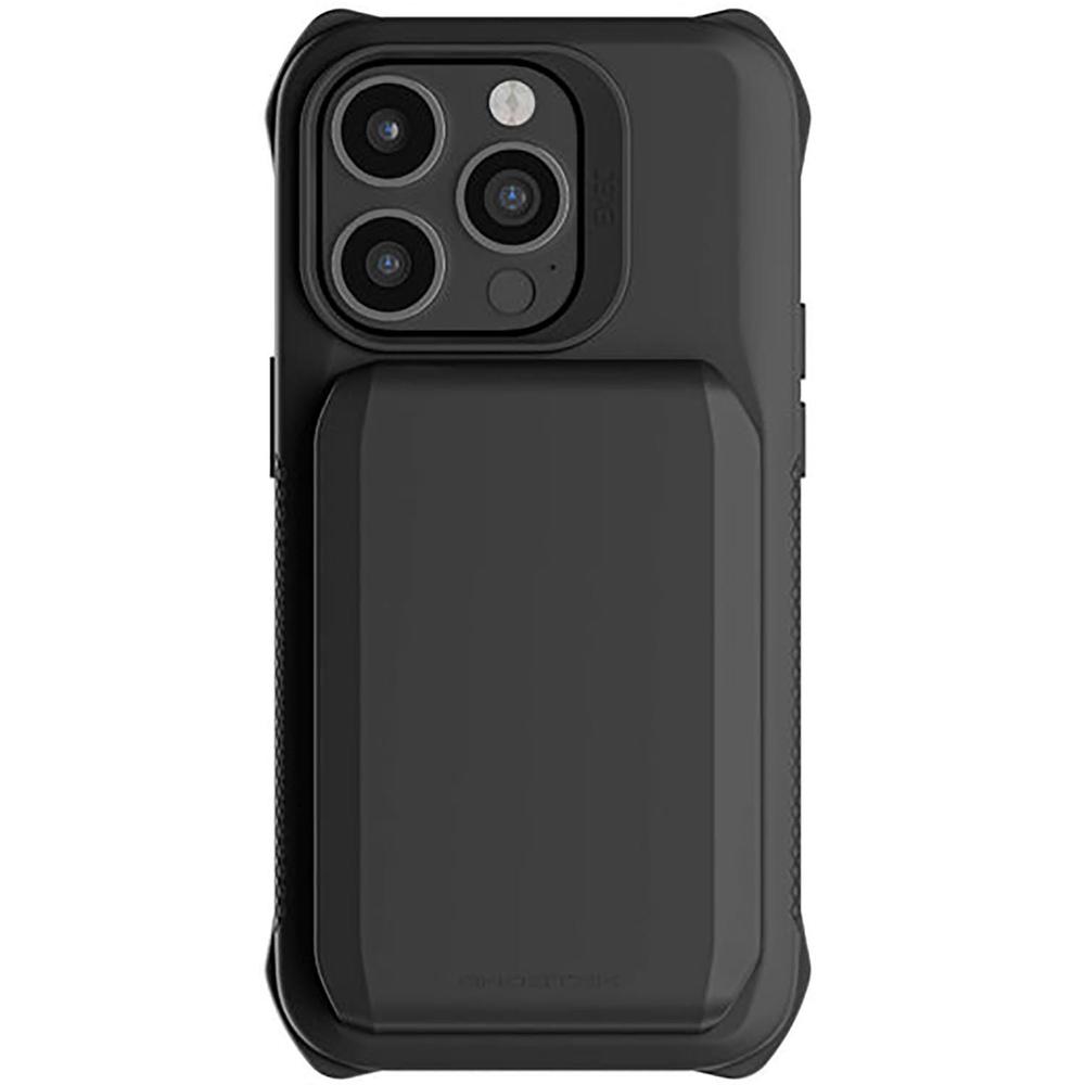 Foto 3 pulgar | Funda para iPhone 14 Pro Ghostek GHOCAS3221 color Negro con Porta Tarjetas