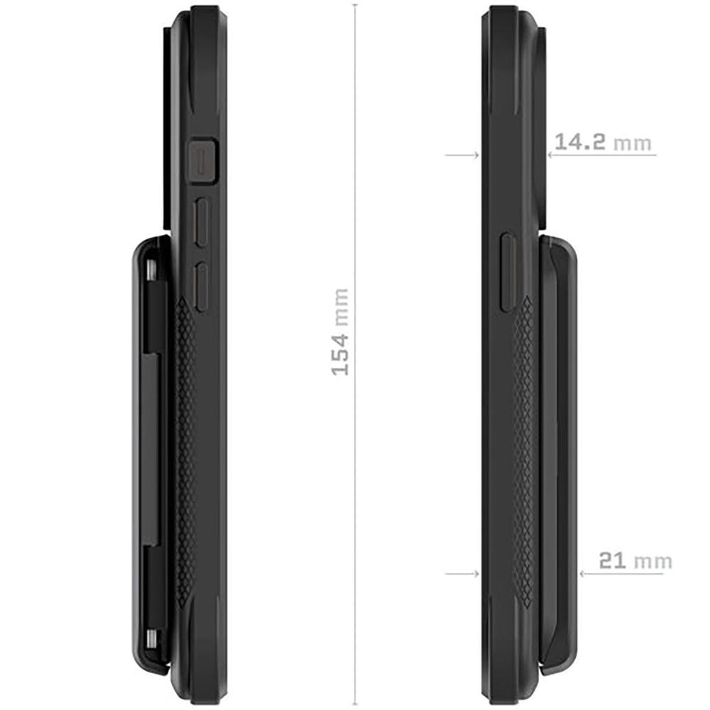 Foto 8 pulgar | Funda para iPhone 14 Pro Ghostek GHOCAS3221 color Negro con Porta Tarjetas