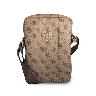 Foto 2 | Bolsa Bandolera Guess GUTB8G4GFBR color Marrón 8 '' con Logo 4G
