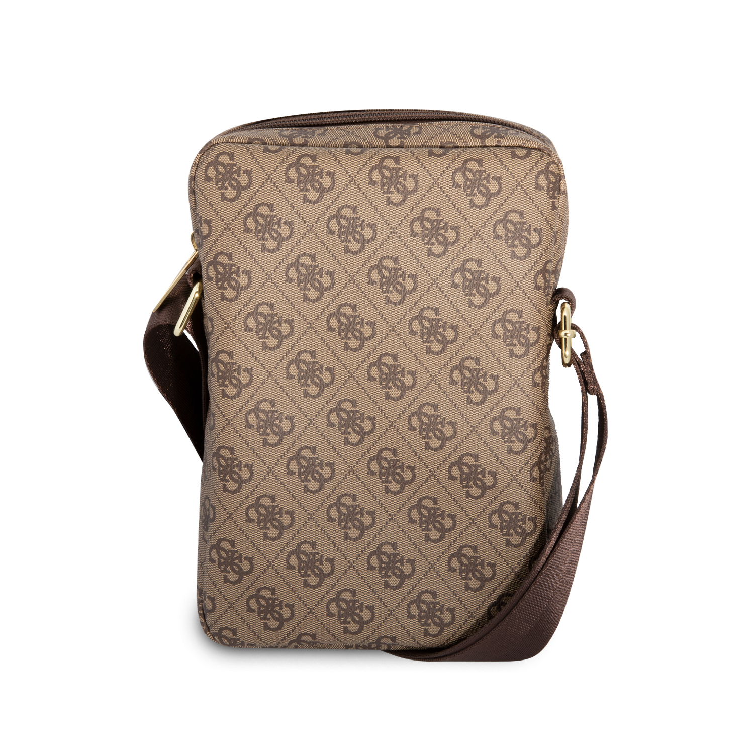 Foto 3 | Bolsa Bandolera Guess GUTB8G4GFBR color Marrón 8 '' con Logo 4G