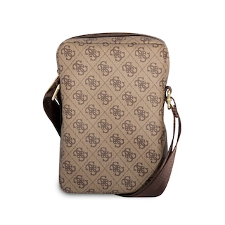 Foto 3 | Bolsa Bandolera Guess GUTB8G4GFBR color Marrón 8 '' con Logo 4G
