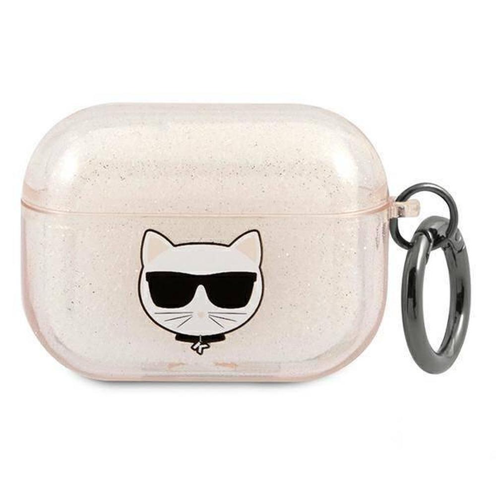 Foto 2 pulgar | Funda para AirPods Pro Karl Lagerfeld Choupette color Dorado