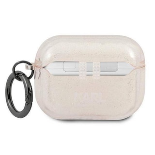 Foto 2 | Funda para AirPods Pro Karl Lagerfeld Choupette color Dorado