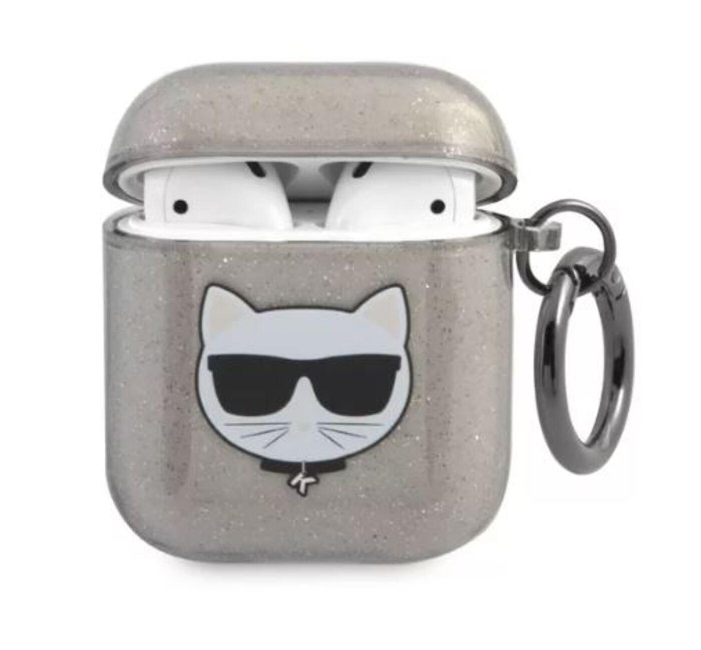 Foto 2 pulgar | Funda para Airpod Karl Lagerfeld color Gris