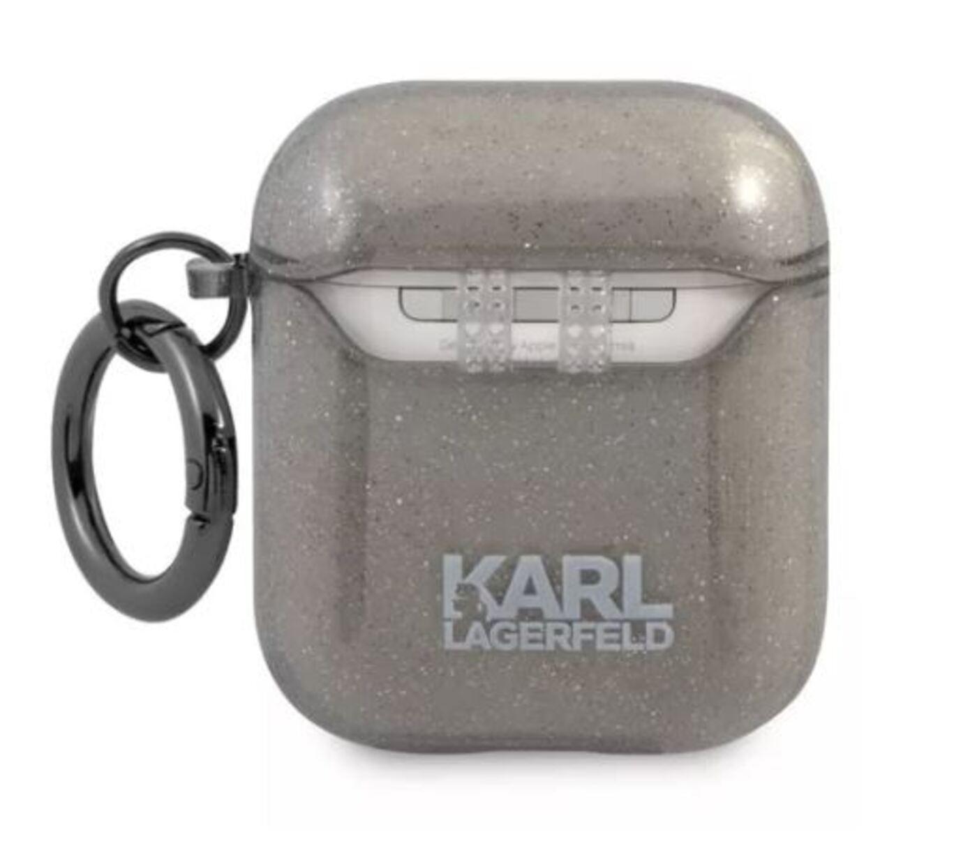 Foto 3 pulgar | Funda para Airpod Karl Lagerfeld color Gris