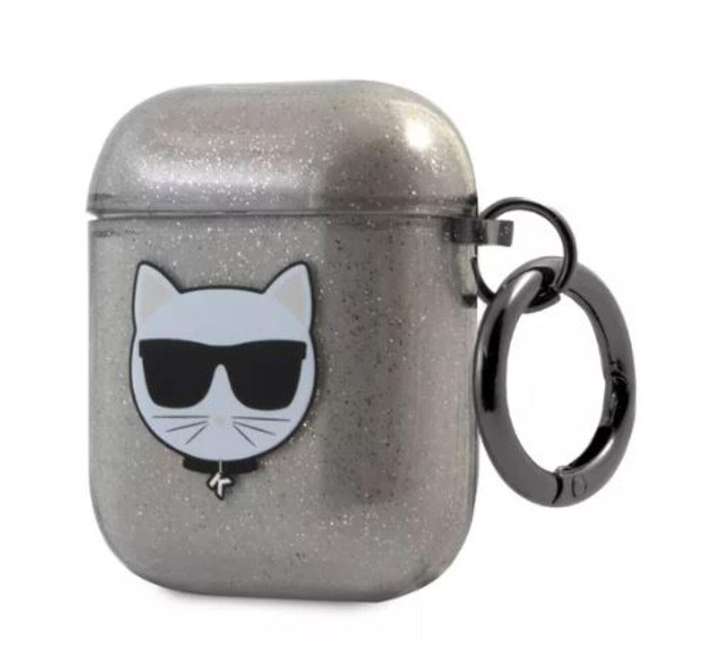Foto 4 pulgar | Funda para Airpod Karl Lagerfeld color Gris