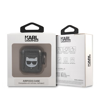 Foto 4 | Funda para Airpod Karl Lagerfeld color Gris