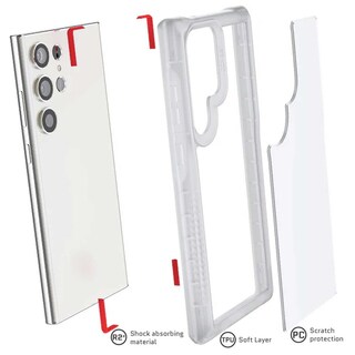 Foto 3 | Funda Ghostek Covert Printed para Samsung S23 Ultra Translucida