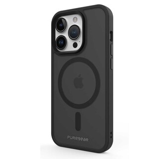 Foto 8 | Funda PureGear Slimshell Pro Magsafe Printed color Negro Translucido para iPhone 14 Pro