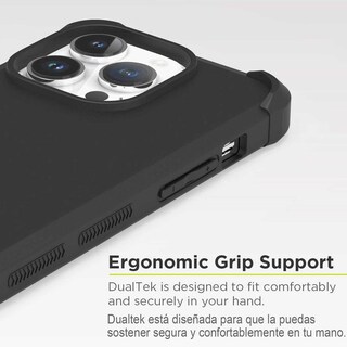 Foto 3 | Funda PureGear Dualtek Printed color Negro para iPhone 14 Pro