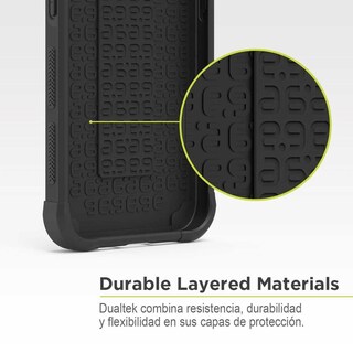 Foto 4 | Funda PureGear Dualtek Printed color Negro para iPhone 14 Pro