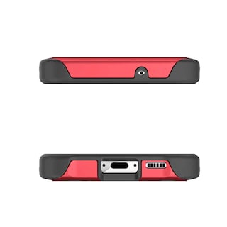 Foto 7 | Funda Ghostek Atomic Printed color Rojo para Samsung S23 Aluminio
