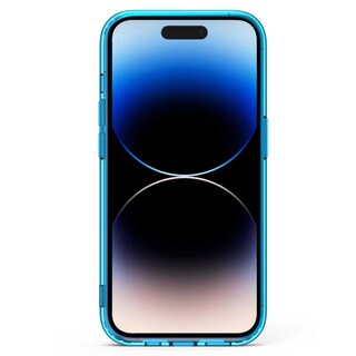 Foto 8 | Funda PureGear Slimshell Magsafe Printed color Azul Transparente para iPhone 14 Pro