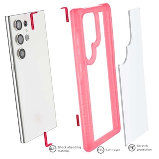 Foto 4 | Funda Ghostek Covert Printed color Rosa para Samsung S23 Ultra