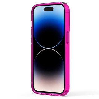 Foto 6 | Funda PureGear Slimshell Magsafe Printed color Rosa Transparente para iPhone 14 Pro