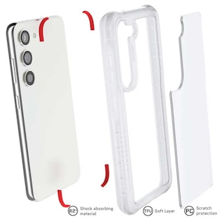 Foto 3 | Funda Ghostek Covert Printed para Samsung S23 Translúcida