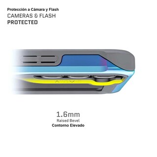 Foto 4 | Funda Ghostek Atomic Printed para Samsung S22 Plus Aluminio Prismatic