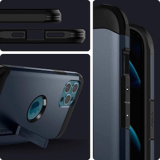 Foto 2 | Funda Spigen Core Arm color Negro para iPhone 12 Pro Max