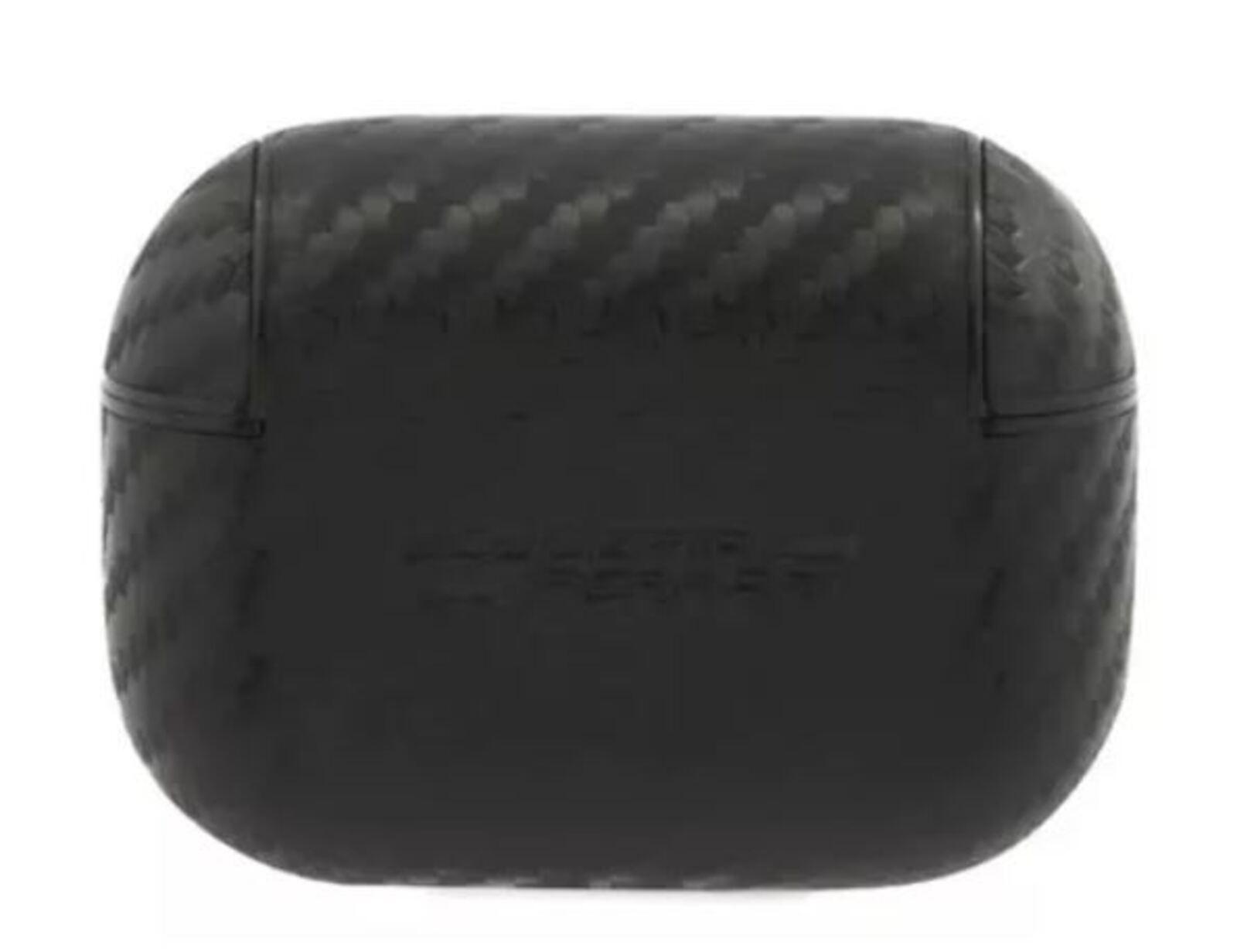 Foto 3 pulgar | Funda Tipo Case Ferrari Tipo Carbono Para Airpod Pro Negro