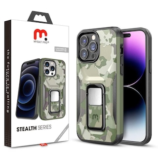 Foto 2 | Funda Mybat Stealth para iPhone 14 Pro color Verde
