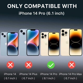 Foto 7 | Funda Mybat Stealth para iPhone 14 Pro color Verde