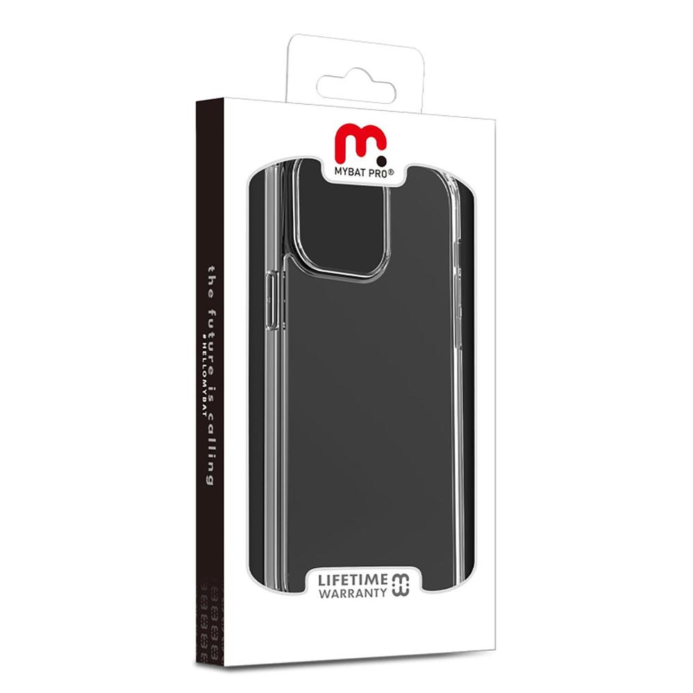 Foto 4 pulgar | Funda Mybat Gummy para iPhone 14 Pro Max Transparente
