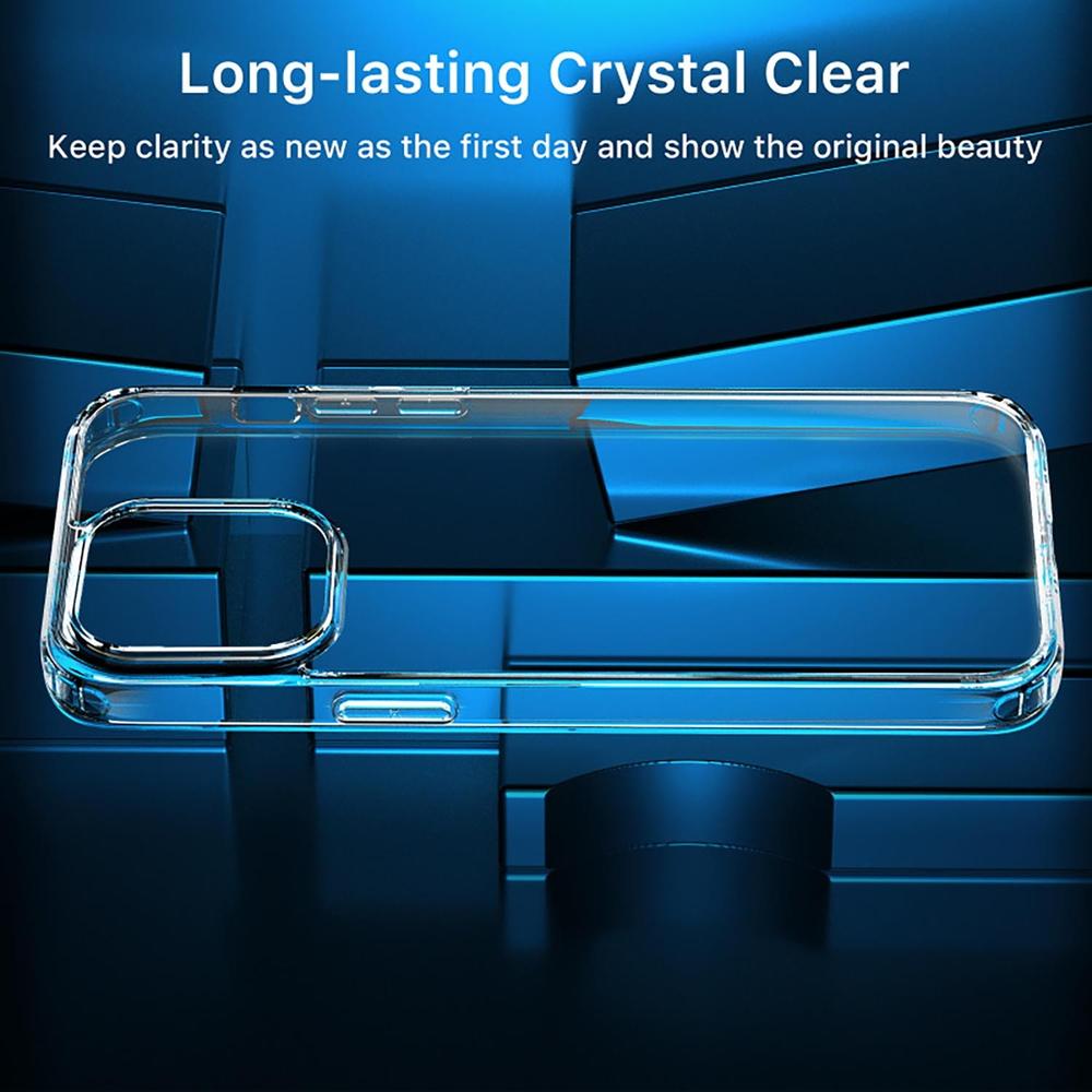 Foto 5 pulgar | Funda Mybat Gummy para iPhone 14 Pro Max Transparente