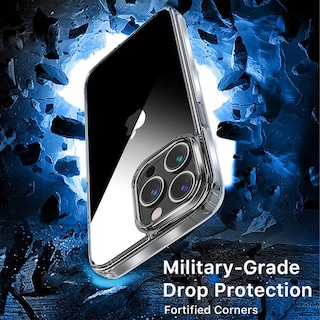 Foto 5 | Funda Mybat Gummy para iPhone 14 Pro Max Transparente
