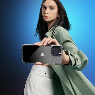Foto 8 | Funda Mybat Gummy para iPhone 14 Pro Max Transparente