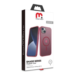 Foto 3 | Funda Mybat Shade con Magsafe para iPhone 14 Plus color Vino
