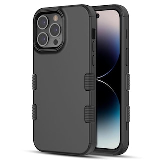 Foto 1 | Funda Mybat Tuff para Iphone 14 Pro Max color Negro