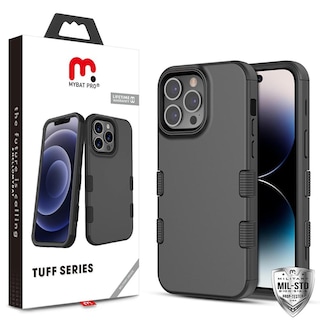 Foto 2 | Funda Mybat Tuff para Iphone 14 Pro Max color Negro