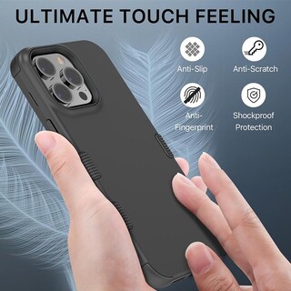 Foto 5 | Funda Mybat Tuff para Iphone 14 Pro Max color Negro