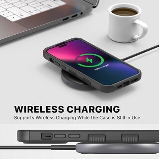 Foto 7 | Funda Mybat Tuff para Iphone 14 Pro Max color Negro