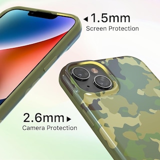 Foto 6 | Funda Mybat Chic para iPhone 14 Diseño Camuflaje