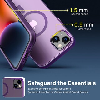 Foto 6 | Funda Mybat Shade Con Magsafe para iPhone 14 Plus - Lila