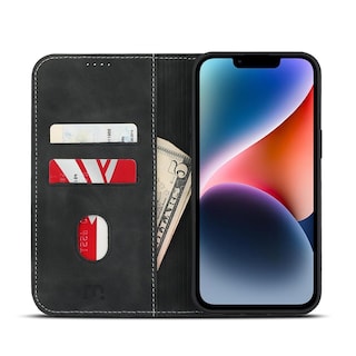Foto 4 | Funda Mybat Cartera Para iPhone 14 Plus - Negra Executive Wallet