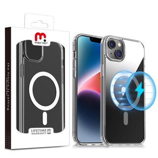 Foto 2 | Funda Mybat Gummy Magsafe Para iPhone 14 Plus - Transparente