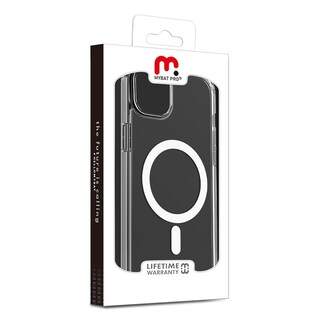 Foto 3 | Funda Mybat Gummy Magsafe Para iPhone 14 Plus - Transparente