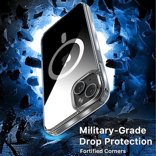 Foto 5 | Funda Mybat Gummy Magsafe Para iPhone 14 Plus - Transparente