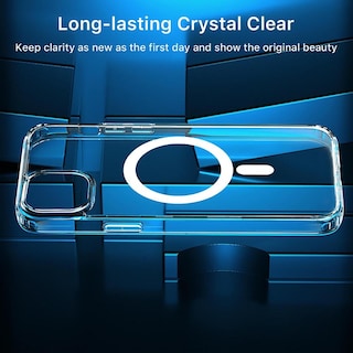 Foto 6 | Funda Mybat Gummy Magsafe Para iPhone 14 Plus - Transparente