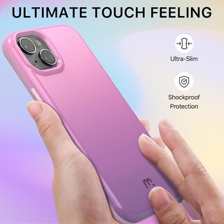 Foto 4 | Funda Mybat Chic Para iPhone 14 Plus Multi Rosa Violeta