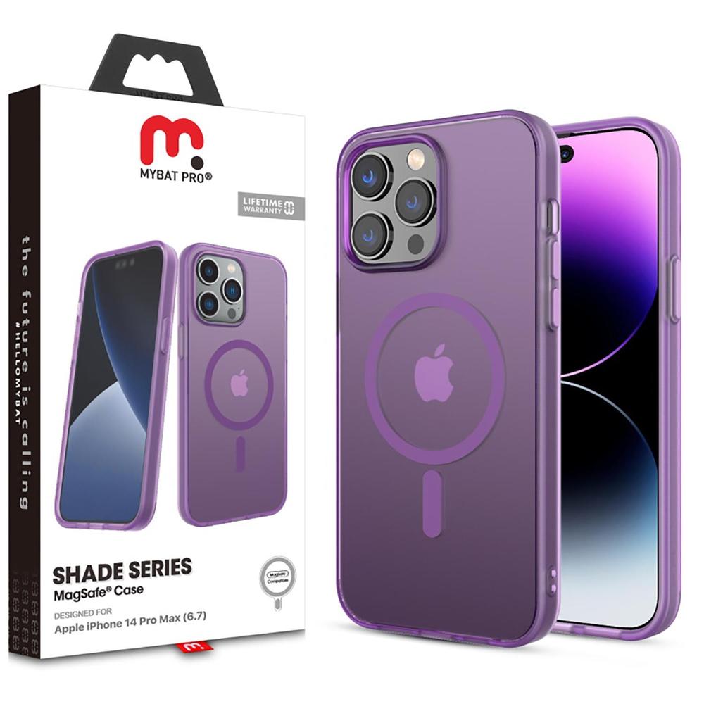 Foto 2 | Funda Mybat Shade Con Magsafe Para iPhone 14 Pro Max - Lila