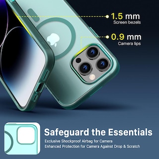 Foto 6 | Funda Mybat Shade color Menta con Magsafe para iPhone 14 Pro Max