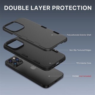 Foto 4 | Funda Mybat Tuff Subs color Negro para iPhone 14 Pro Max