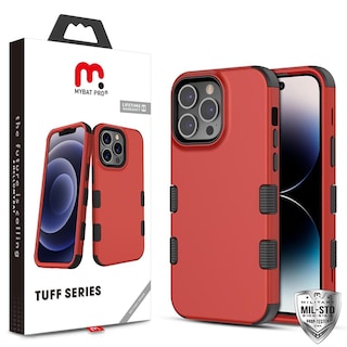 Foto 2 | Funda Mybat Tuff color Rojo para iPhone 14 Pro Max