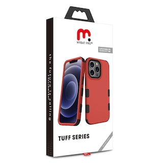 Foto 3 | Funda Mybat Tuff color Rojo para iPhone 14 Pro Max